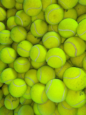 8 Used Tennis Balls - Ideal For Fun - Training - Kids - Dogs