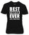 Best Farter I mean Father Black T-Shirt - Fathers Day Gift