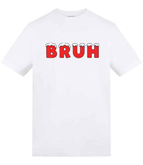 BRUH Christmas Attitude Funny Statement T-Shirt