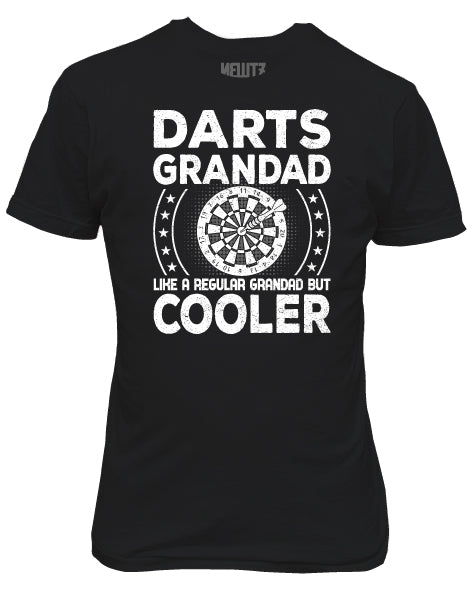 Darts Grandad Like a Regular Grandad but Cooler T-Shirt