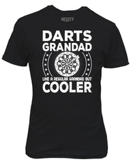 Darts Grandad Like a Regular Grandad but Cooler T-Shirt