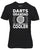 Darts Grandad Like a Regular Grandad but Cooler T-Shirt