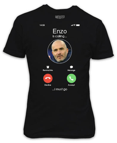 Enzo Maresca is calling I Must Go iPhone Inspired T-Shirt