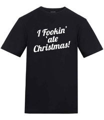 I Fookin Hate Christmas Scrooge Grinch Grumpy T-Shirt