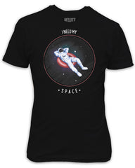 I Need My Space Black T-Shirt