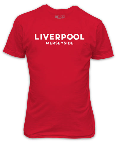 Liverpool Merseyside Red T-Shirt - fan top