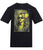 Nirvana Illustration Acid Smiley Face Kurt Cobain Black T-Shirt