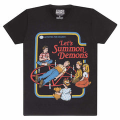 Steven Rhodes Lets Summon Demons Unisex Adults T-Shirt