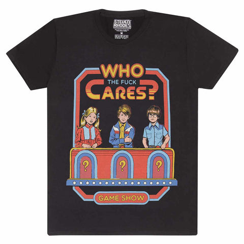 Steven Rhodes Who Cares Unisex Adults T-Shirt