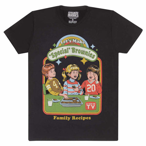 Steven Rhodes Lets Make Brownies Unisex Adults T-Shirt