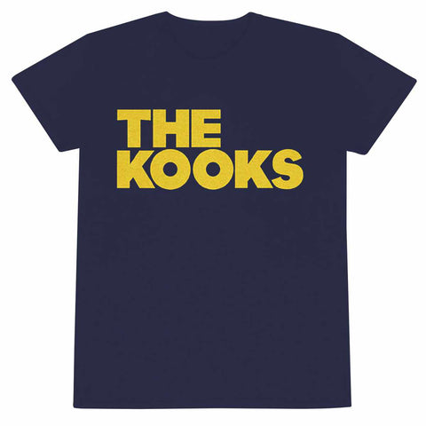 The Kooks Text Unisex Navy T-Shirt