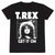 T Rex Get It On Unisex Black T-Shirt