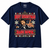 Best Christmas Hans Down T-Shirt — Navy on white background
