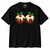 Cheeky Christmas Puddings T-shirt in Black
