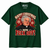 NEWTZ Father Jack-inspired Christmas T-shirt in Bottle Green with approved neck label on white background