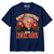 NEWTZ Father Jack-inspired Christmas T-shirt in Navy with approved neck label on white background