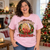 Have a Holly Dolly Christmas T-Shirt — woman wearing the Baby Pink tee