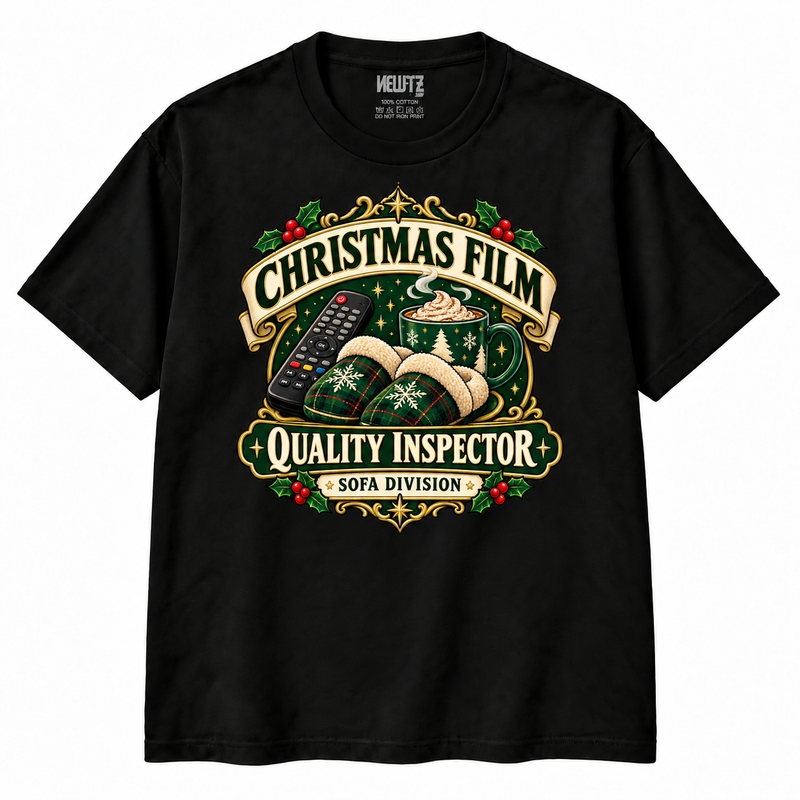 Christmas Film Quality Inspector T-Shirt