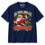 NEWTZ Is This Jolly Enough Christmas T-shirt in Navy on white background