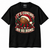 It's Coming Ho Ho Home Christmas Football T-Shirt — Black