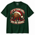 It's Coming Ho Ho Home Christmas Football T-Shirt — Bottle Green