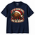 It's Coming Ho Ho Home Christmas Football T-Shirt — Navy