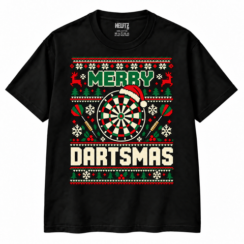 Merry Dartsmas Christmas Darts T-Shirt