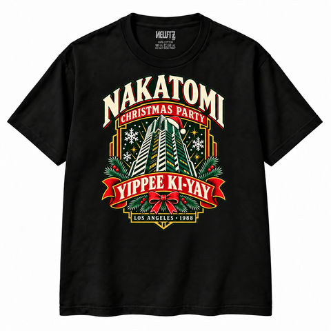 Nakatomi Christmas Party Yippee Ki-Yay T-Shirt