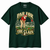 Par for the Claus Christmas Golf T-Shirt — Bottle Green