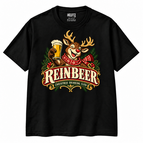 Reinbeer Christmas Drinking Club T-Shirt