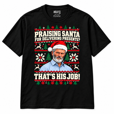 Roy Keane “That’s His Job!” Christmas T-Shirt