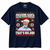 Roy Keane That’s His Job Christmas T-Shirt — Navy on white background