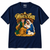 Roy Keane What a Baby Christmas T-Shirt — Navy on white background