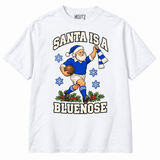 Birmingham City Santa Is a Bluenose Christmas T-shirt — white