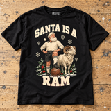 Derby County Santa Is a Ram Christmas T-shirt — bench