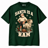 Derby County Santa Is a Ram Christmas T-shirt — green