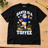 Everton Santa Is a Toffee Christmas tee bench