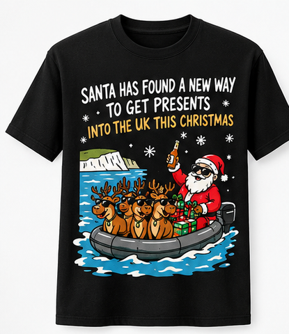 Santa Has Found A New Way Christmas T-Shirt