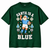 Manchester City-inspired Santa Is a Blue Christmas T-shirt – green
