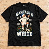 Leeds Santa Is a White Christmas tee bench