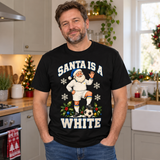 Leeds Santa Is a White Christmas tee model