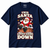 This Santa Loves Going Down Christmas T-Shirt — Navy on white background