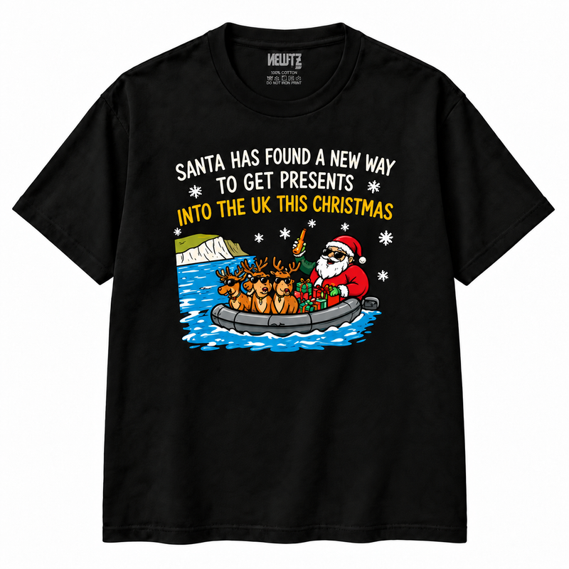 Santa Has Found A New Way Christmas T-Shirt