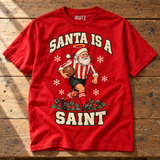 Southampton Santa Is a Saint Christmas T-shirt — bench