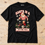 Sunderland Santa Is a Mackem Christmas tee bench