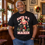 Sunderland Santa Is a Mackem Christmas tee model