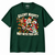 NEWTZ Silent Night Not With This Lot Christmas T-shirt in bottle green