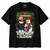 Snowasis Some Might Sleigh Christmas T-shirt in black