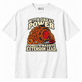 NEWTZ tools-led trades humour extension white T-shirt