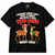 Two Deer Funny Christmas T-Shirt — Black on white background
